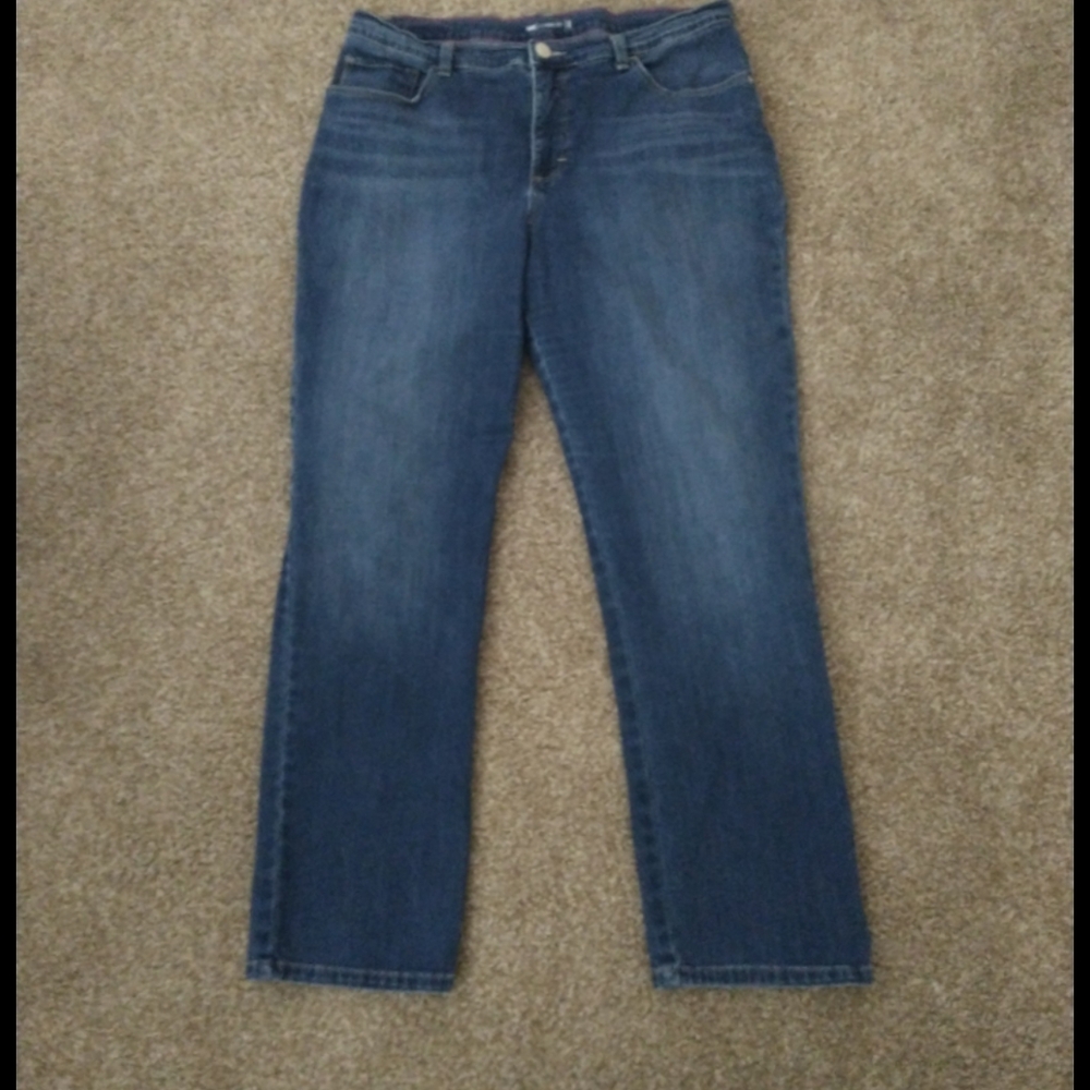 Lee Women's Straight Leg Blue Jeans